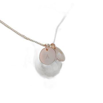 Bola de grossesse personnalisable Aismée argent or rose
