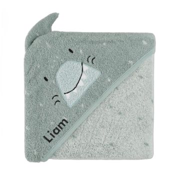 Cape de bain requin 75x75 cm Trixie Baby