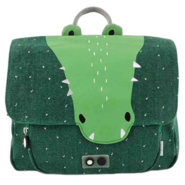 Cartable Trixie personnalisé crocodile - Première rentrée