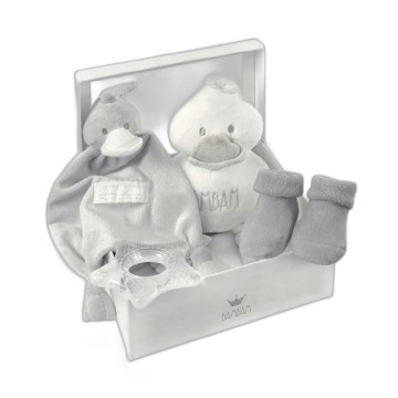 Coffret naissance Bambam - Doudou, chaussettes et souvenirs