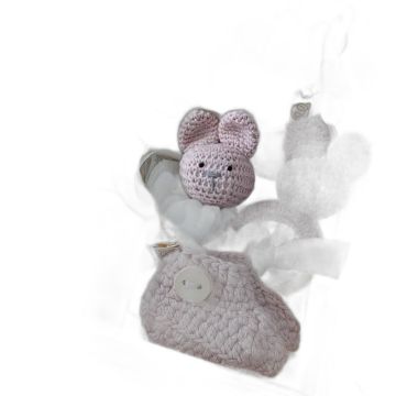 Coffret Naissance Maylily Boîte Bois Cadeau Bébé