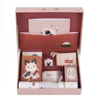 Coffret premiers souvenirs naissance fille Moulin Roty