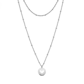Collier personnalisé maman cœur - Aaina & co