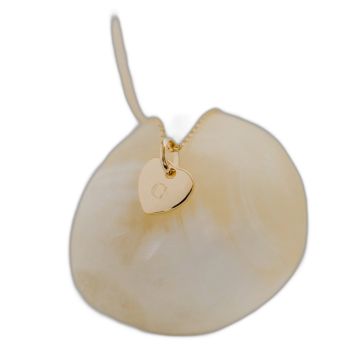 Collier Maman personnalisé or jaune Aismée