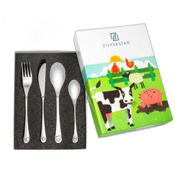 Coffret couverts enfant personnalisé Ferme Zilverstad