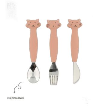Couverts silicone Mrs. Cat Trixie Baby