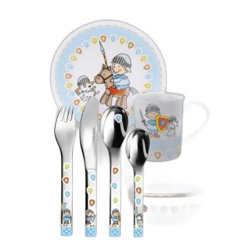 Coffret repas chevalier Puresigns - 7 pièces