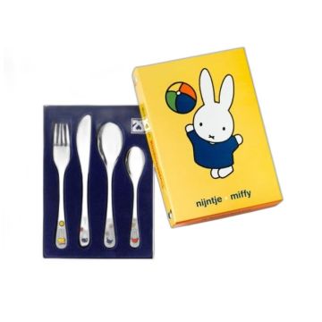 Couverts enfant personnalisés Miffy couleurs - Zilverstad