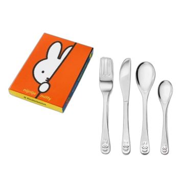 Couverts enfant Miffy Zilverstad à graver
