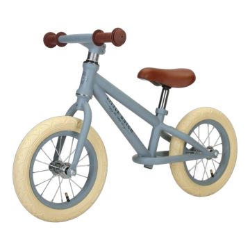 Draisienne Little Dutch bleu mat, vélo sans pédale 2 ans