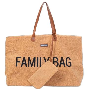 Family Bag Childhome - Sac à langer en teddy pour toute la famille