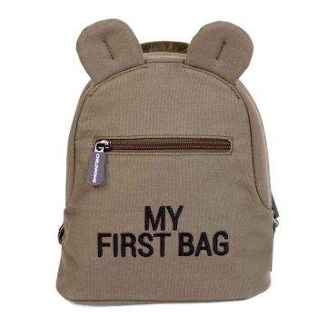 Sac à dos My First Bag Childhome kaki pour maternelle