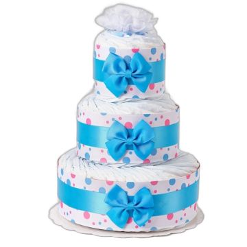 Gâteau de couches écologiques Pingo 60 pièces