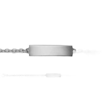 Gourmette bébé argent 925 personnalisable - Bijou naissance