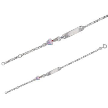 Gourmette argent 925 fille - Benjamin et Suzette