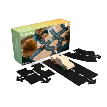 Way to Play Highway Edition – circuit modulable 24 pièces dès 3 ans
