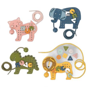 Jeu de laçage bois Trixie animaux pour enfant dès 3 ans