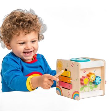 Cube d'activités en bois Le Toy Van pour enfant dès 2 ans