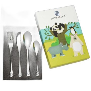 Couverts enfant personnalisables Animaux sauvages Zilverstad