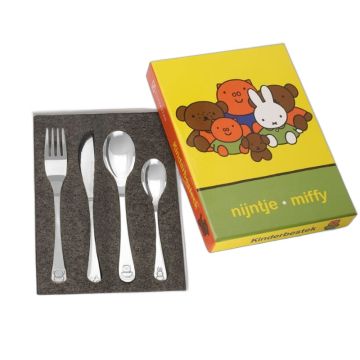 Couverts enfant Miffy Zilverstad gravés