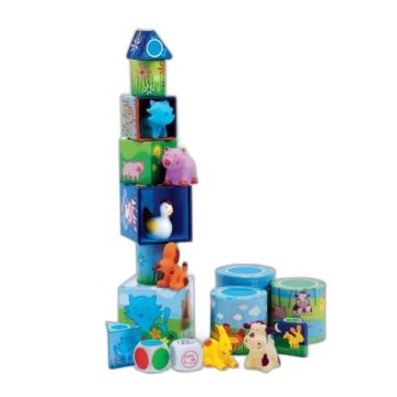 Ludanimo Djeco - Coffret 3 jeux équilibre mémoire parcours