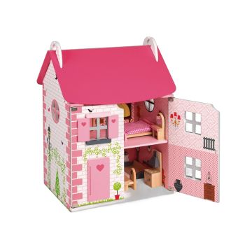Maison de poupées Mademoiselle Janod - Bois & accessoires