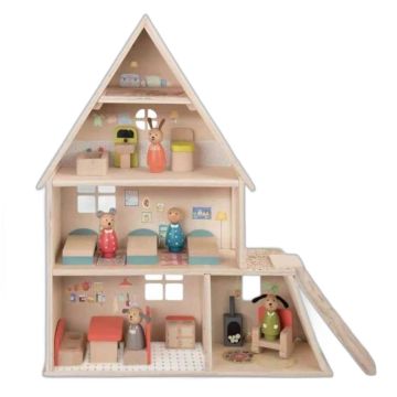 Maison de poupée Moulin Roty - Jouet en bois dès 3 ans
