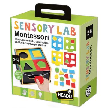 Montessori Sensory Lab Headu - Jeu sensoriel 2 ans