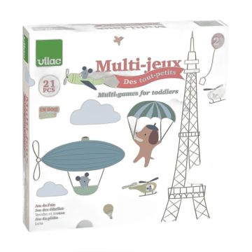 Coffret multi-jeux tout-petits dès 2 ans Vilac