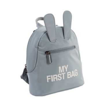 Sac à dos enfant maternelle Childhome My First Bag gris