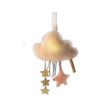 Nuage lumineux à suspendre, cadeau naissance | Moulin Roty
