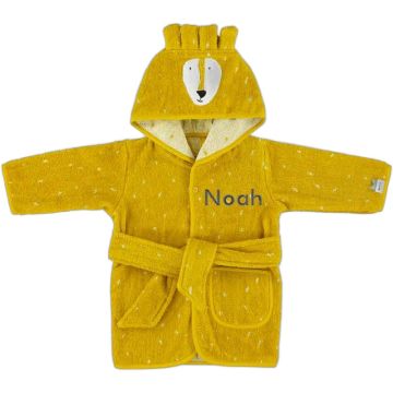 Peignoir lion Trixie Baby personnalisé | 1-2 ans