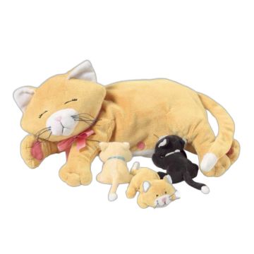 Nursing Nina Manhattan Toy - Peluche chat et ses chatons