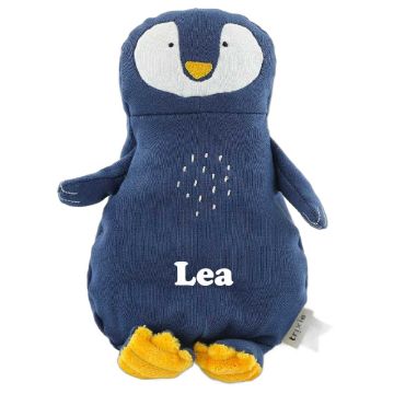 Peluche Pingouin Trixie 38 cm en Coton Bio et Recyclé