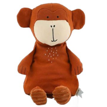 Peluche Trixie 38 cm singe en coton - Personnalisable