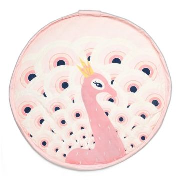 Sac de rangement et tapis de jeu flamant rose Play & Go