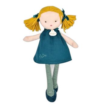 Poupée de chiffon Jade Les Doucettes - Doudou et Compagnie