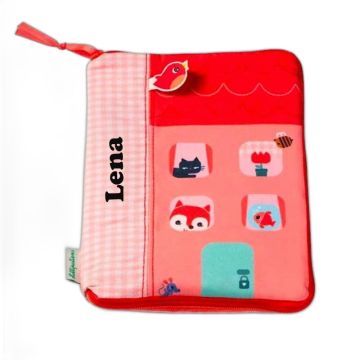 Protège carnet de santé personnalisé bébé fille Lilliputiens