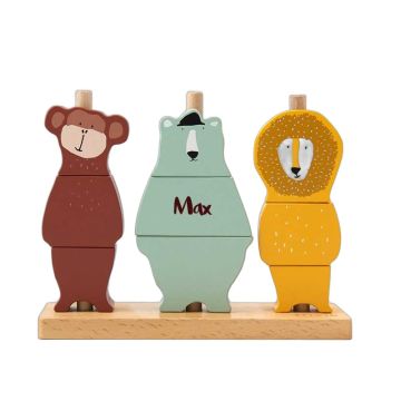 Puzzle animaux à empiler Trixie Baby personnalisable