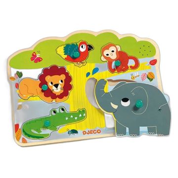 Puzzle sonore jungle Djeco – Baobab