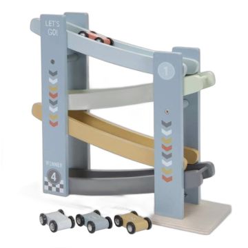 Rampe de course voiture Little Dutch, jouet bois 18 mois