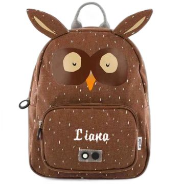 Sac à dos personnalisé Trixie Chouette - Dès 4 ans