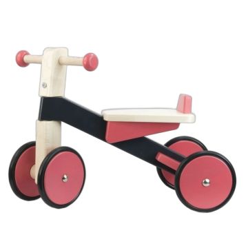 Porteur en bois Bajo - Cadeau 1 an fille