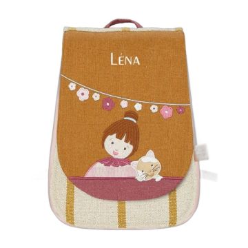 Sac à dos chat personnalisé - L'Oiseau Bateau