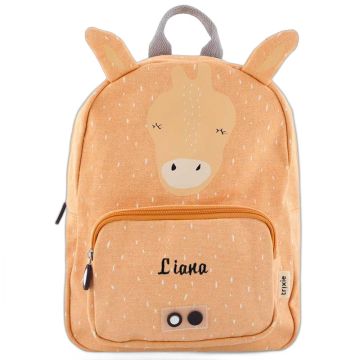 Sac à dos Trixie Girafe personnalisé avec broderie prénom