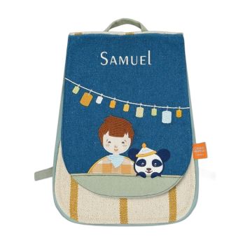 Sac à dos panda personnalisé pour garçon L'Oiseau Bateau