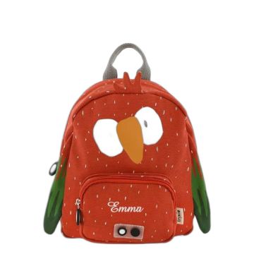 Sac à dos perroquet Trixie personnalisé enfant
