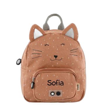 Sac à dos chat Trixie personnalisé broderie dès 2 ans