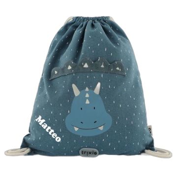 Sac de gym personnalisé Tricératops Trixie