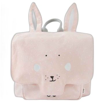 Cartable Trixie Lapin Rose Personnalisé Première Rentrée